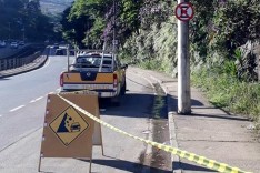 NOTA - Interdição parcial do estacionamento na Av. Carlos Drummond de Andrade